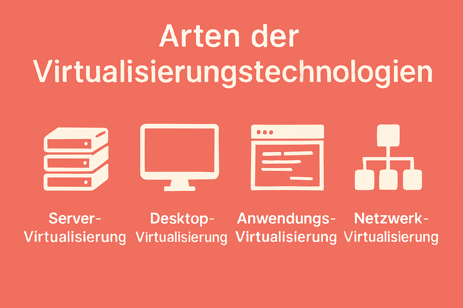 Arten der Virtualisierungstechnologien – Ein umfassender Überblick